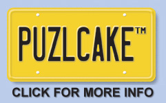 PUZLCAKE TM custom plate